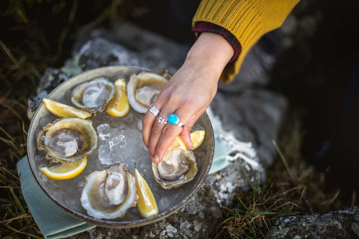 Fresh Bluff Oysters
