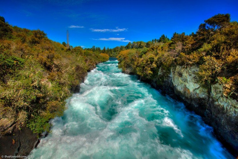 Huka Falls in Taupo