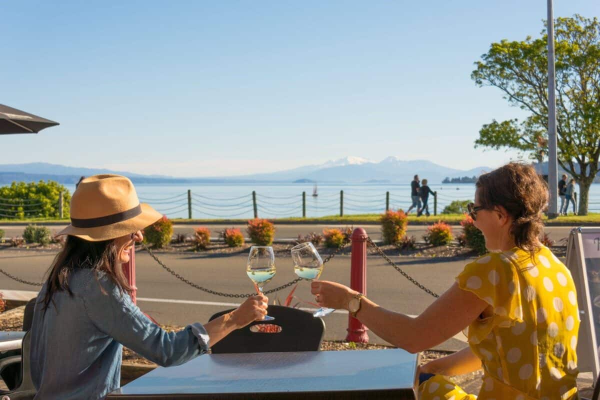 Cheers to the good life in Taupo